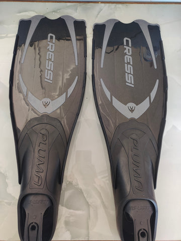Cressi Pluma – Pinne Snorkeling Leggere Unisex Taglia 37/38 per Mare, Piscina e Allenamento LPN HE830766135
