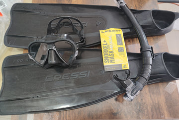Cressi Pro Star Bag Diving Set – Taglia EU 41/42