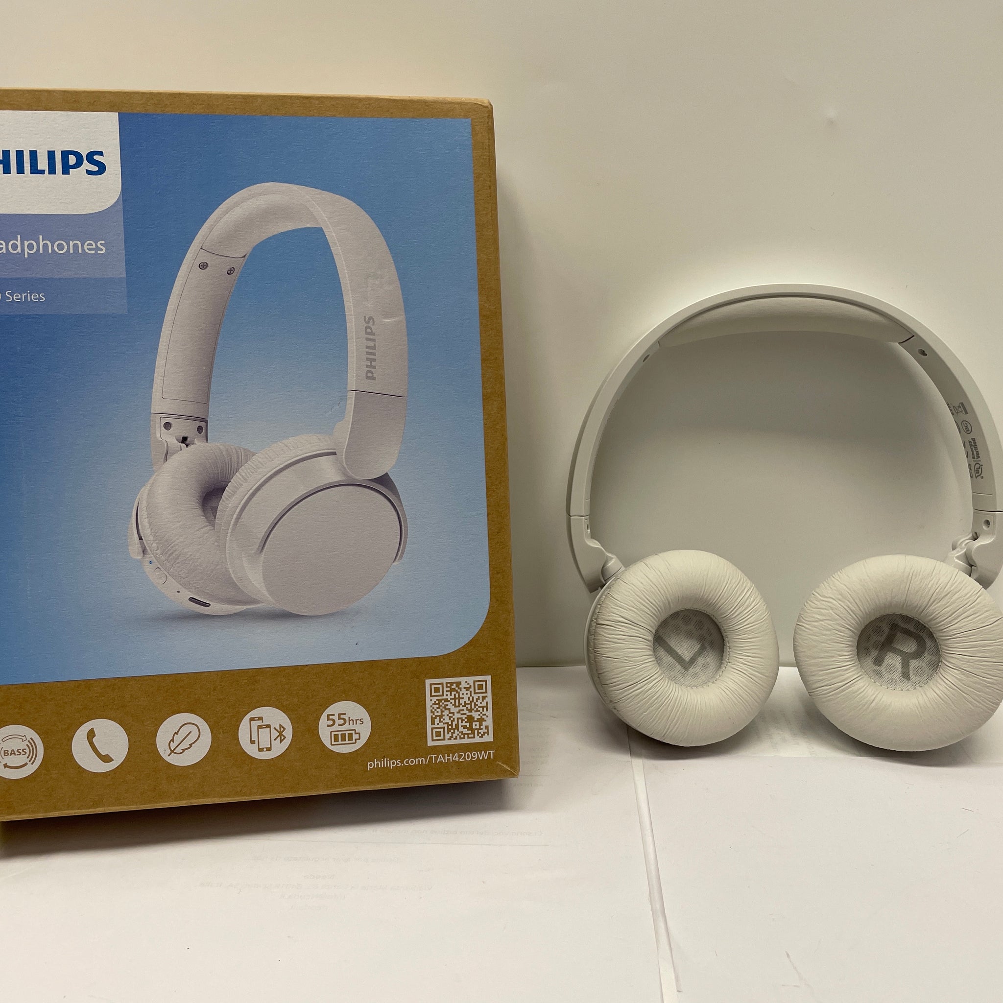 PHILIPS TAH4209WH Cuffie On-Ear wireless