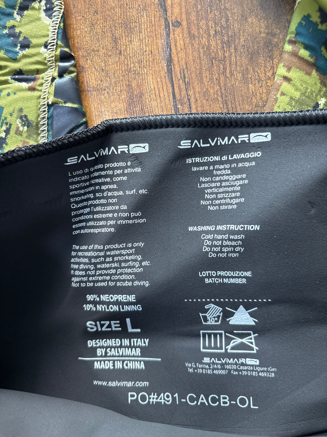 Salvimar westsuit nat 101